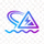 壹号娱乐网站Logo - 蓝色盾牌与星星组合